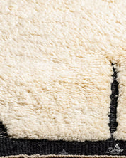 Custom Moroccan Rug 3 X 5 Ft | 90 X 150 Cm / With Tassels / Short (0.4” / 1 cm)