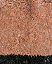 Custom Peach Rug 3 X 5 Ft | 90 X 150 Cm / With Tassels / Short (0.4” / 1 cm)