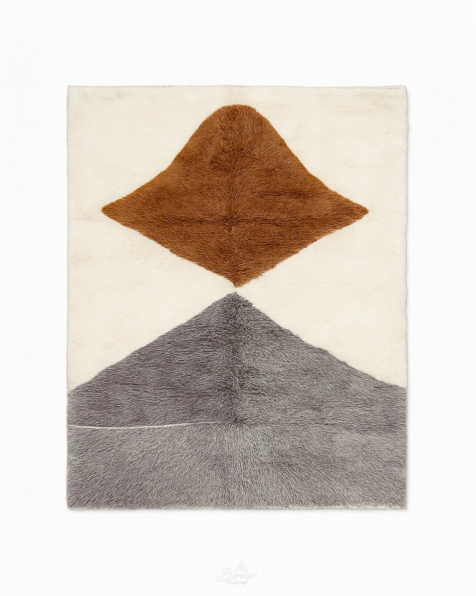 Custom Size Moroccan Rug 3 X 5 Ft | 90 X 150 Cm / With Tassels / Short (0.4” / 1 cm)