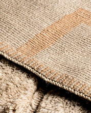 Custom Soft Moroccan Rug 3 X 5 Ft | 90 X 150 Cm / With Tassels / Short (0.4” / 1 cm)