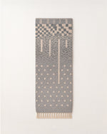 Brown Runner Rug 3 X 5 Ft | 90 X 150 Cm / With Tassels / Short (0.4” / 1 cm)