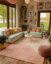 Decorative Beni Rug 3 X 5 Ft | 90 X 150 Cm / With Tassels / Short (0.4” / 1 cm)