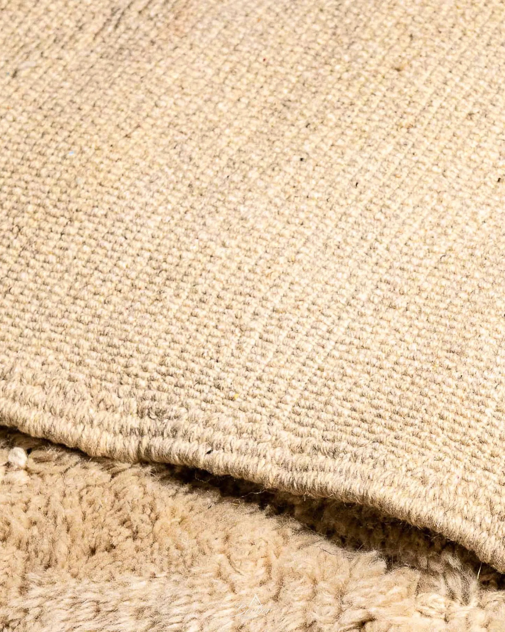 Decorative Boujaad Rug 3 X 5 Ft | 90 X 150 Cm / With Tassels / Short (0.4” / 1 cm)