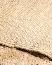 Decorative Boujaad Rug 3 X 5 Ft | 90 X 150 Cm / With Tassels / Short (0.4” / 1 cm)