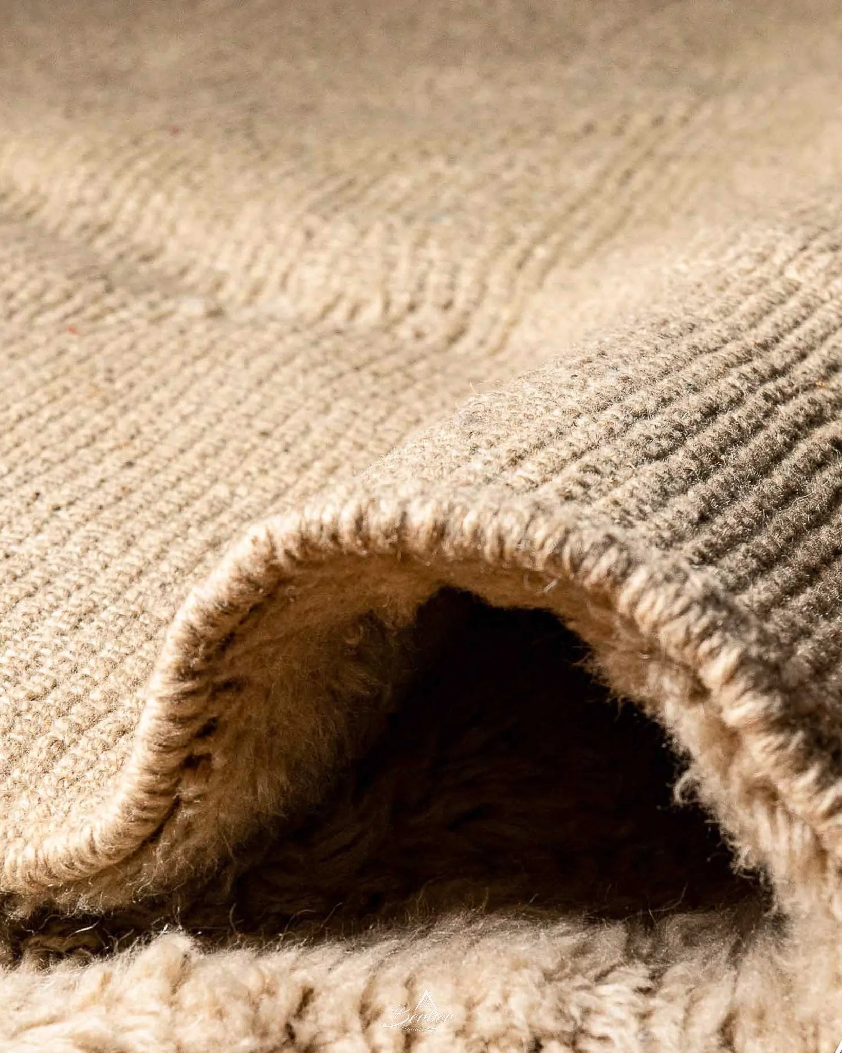Decorative Boujaad Rug 3 X 5 Ft | 90 X 150 Cm / With Tassels / Short (0.4” / 1 cm)