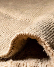 Decorative Boujaad Rug 3 X 5 Ft | 90 X 150 Cm / With Tassels / Short (0.4” / 1 cm)