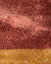 Decorative Brown Berber Rug 3 X 5 Ft | 90 X 150 Cm / With Tassels / Short (0.4” / 1 cm)