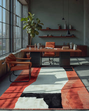 Decorative Handwoven Rug 3 X 5 Ft | 90 X 150 Cm / With Tassels / Short (0.4” / 1 cm)