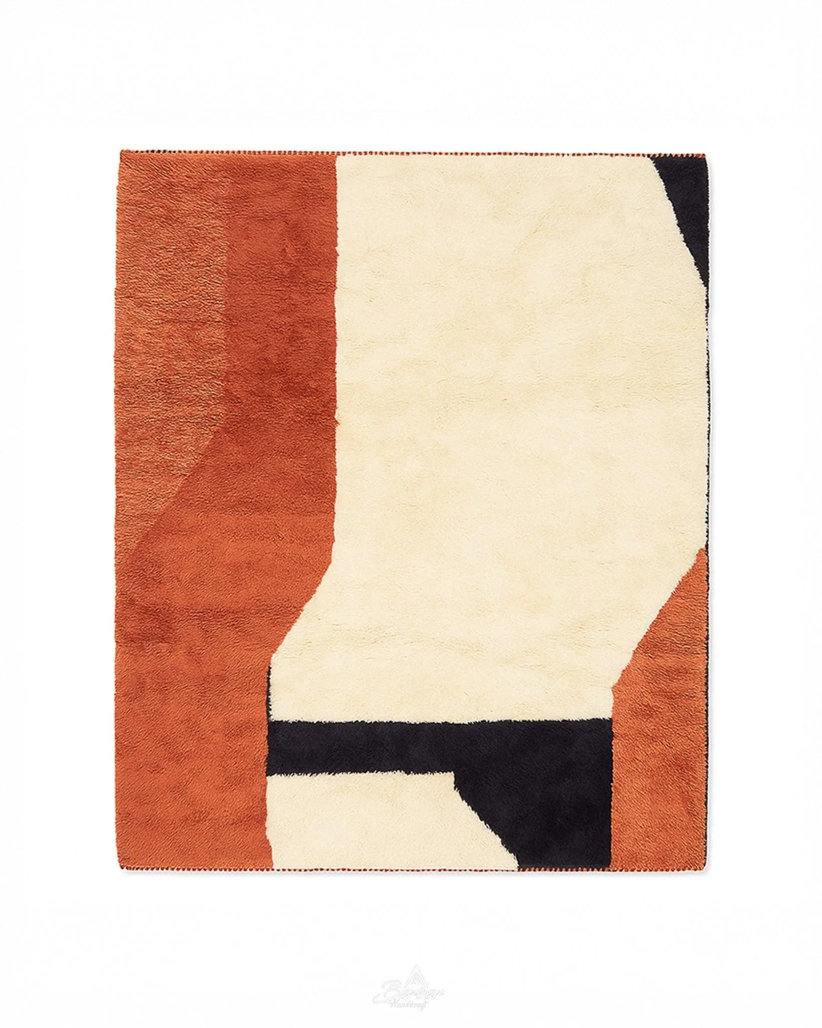 Decorative Handwoven Rug 3 X 5 Ft | 90 X 150 Cm / With Tassels / Short (0.4” / 1 cm)