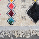 Artistic Moroccan area rug