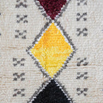 Artistic Moroccan area rug