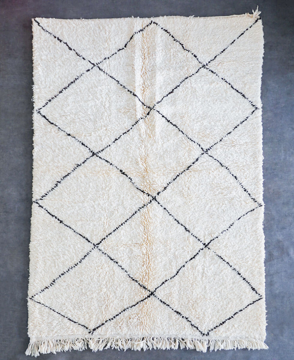 Neutral Wool rug