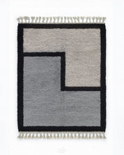 Fluffy Wool Moroccan Rug 3 X 5 Ft | 90 X 150 Cm
