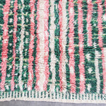 Green pink Boujaad carpet