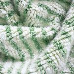 Green Striped Moroccan Rug - Berber Handicraft