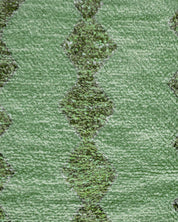Green Boujaad Carpet 3 X 5 Ft | 90 X 150 Cm / With Tassels / Short (0.4” / 1 cm)