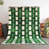 Green Custom Size Rug - Berber Handicraft