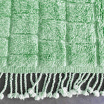 Green Morrocan Rug - Berber Handicraft