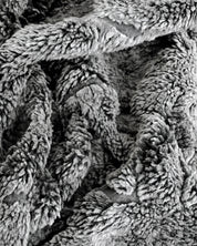 Grey Beni Rug 3 X 5 Ft | 90 X 150 Cm / With Tassels / Short (0.4” / 1 cm)