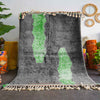 Grey Green Rug - Berber Handicraft