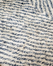 Grey Handwoven Rug 3 X 5 Ft | 90 X 150 Cm / With Tassels / Short (0.4” / 1 cm)