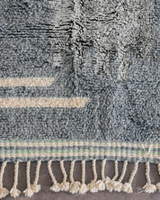Grey Living Room Rug-Berber Handicraft
