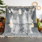 Grey Living Room Rug - Berber Handicraft