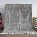 Gray Morrocan Rug - Berber Handicraft