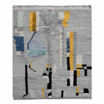 Grey Abstract Rug - Berber Handicraft