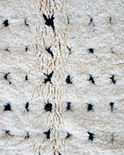 Hand Knotted Wool Rug 3 X 5 Ft | 90 X 150 Cm / With Tassels / Short (0.4” / 1 cm)