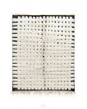 Hand Knotted Wool Rug 3 X 5 Ft | 90 X 150 Cm / With Tassels / Short (0.4” / 1 cm)