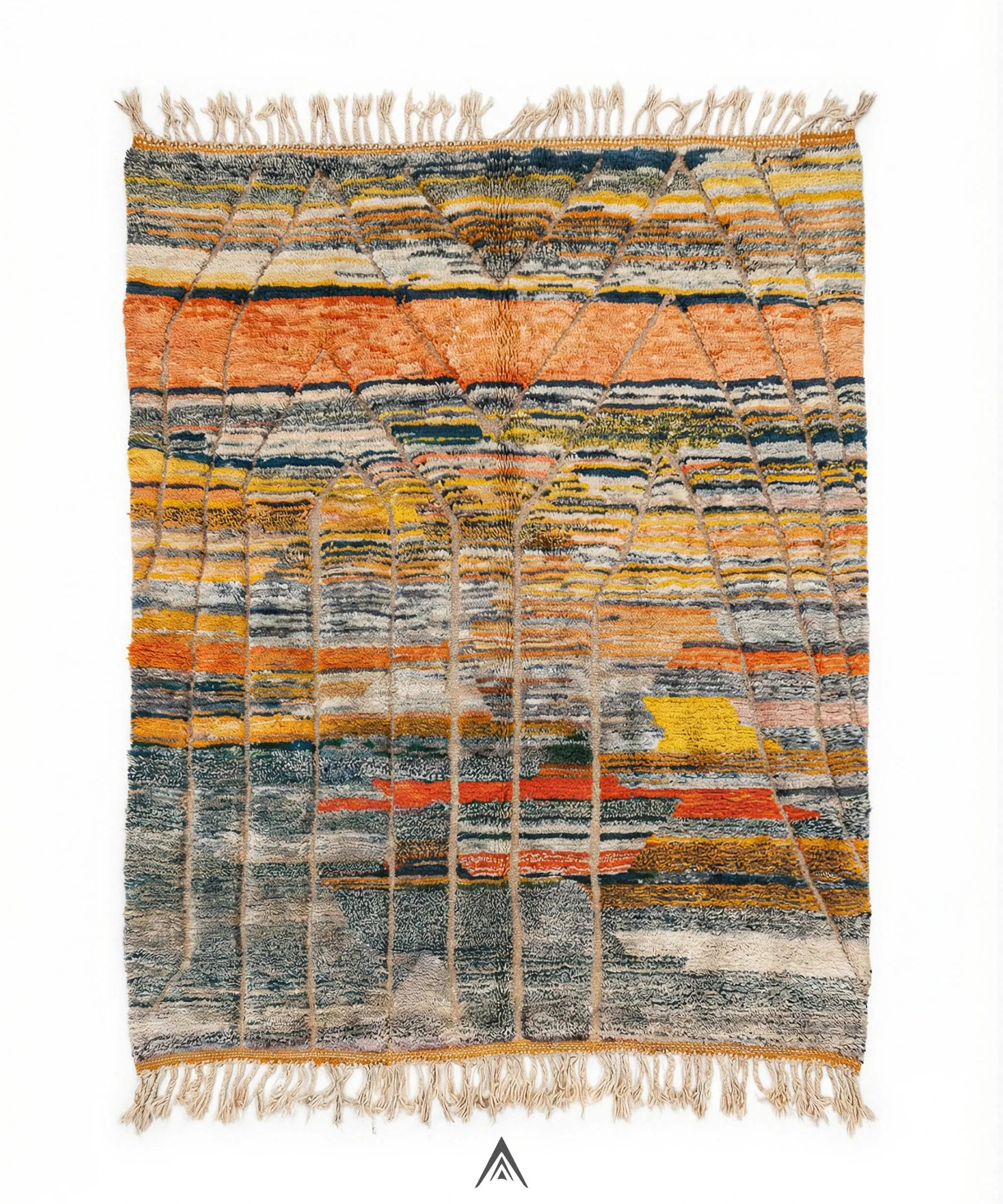 Handcrafted Moroccan Rug 8x10 ft - 240x300 cm-Berber Handicraft