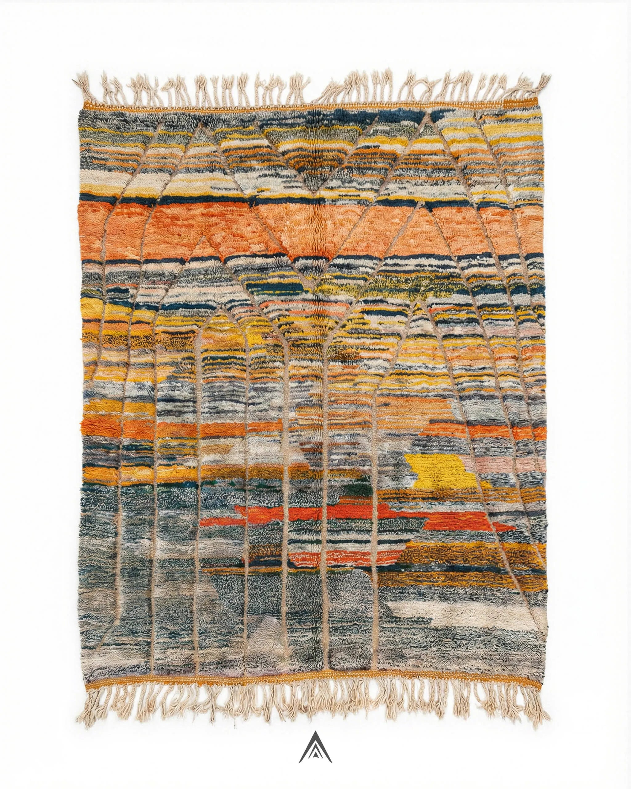 Handcrafted Moroccan Rug 8x10 ft - 240x300 cm-Berber Handicraft