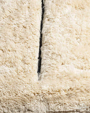 Handknotted Berber Rug 3 X 5 Ft | 90 X 150 Cm / With Tassels / Short (0.4” / 1 cm)