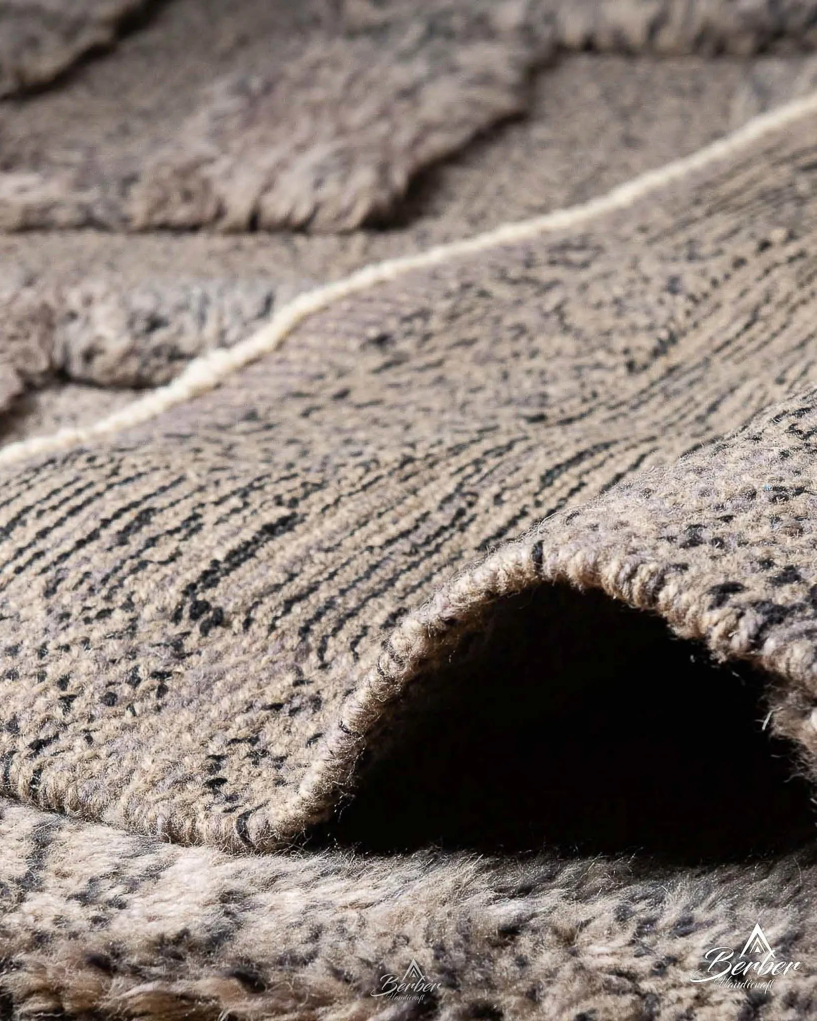 Handmade Area Rug-Berber Handicraft