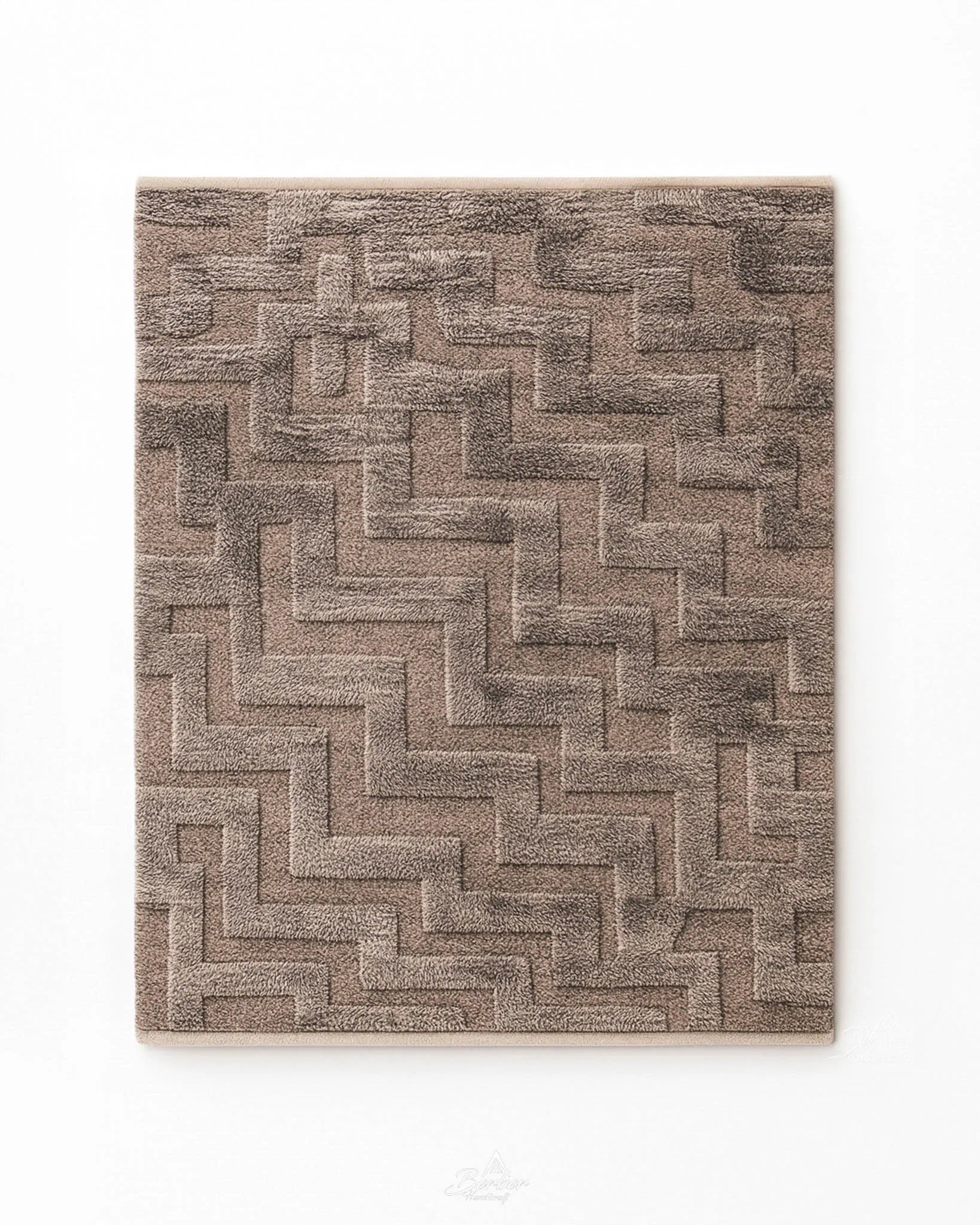 Handmade Area Rug-Berber Handicraft