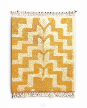 Handmade Bedroom Rug 3 X 5 Ft | 90 X 150 Cm / With Tassels / Short (0.4” / 1 cm)