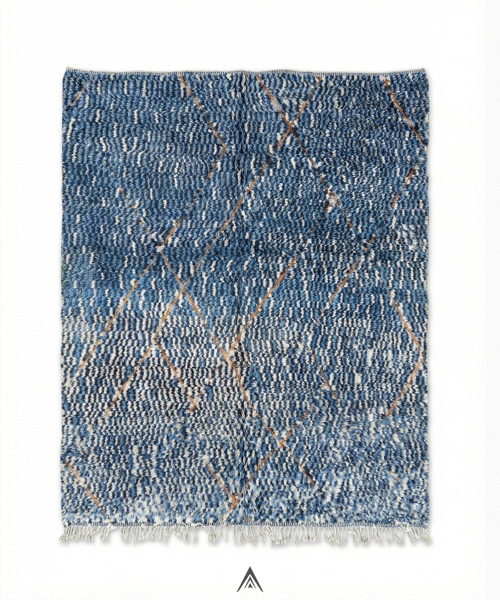 Handmade Beni Ourain Rug 8.4x10 ft - 255x300 cm-Berber Handicraft