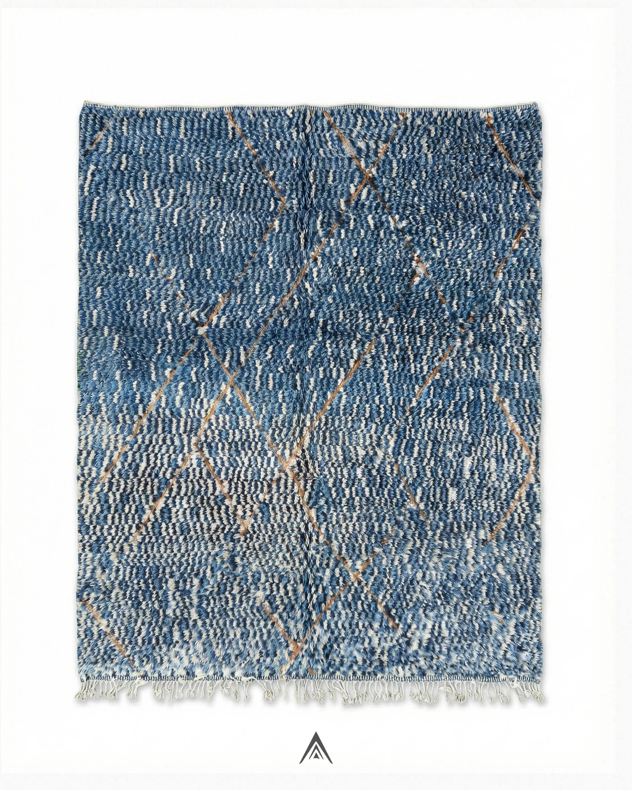 Handmade Beni Ourain Rug 8.4x10 ft - 255x300 cm-Berber Handicraft