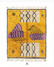 Handmade Moroccan Rug 5.4x8 ft - 165x240 cm-Berber Handicraft