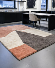 Handmade Morocco Rug 3 X 5 Ft | 90 X 150 Cm / With Tassels / Short (0.4” / 1 cm)