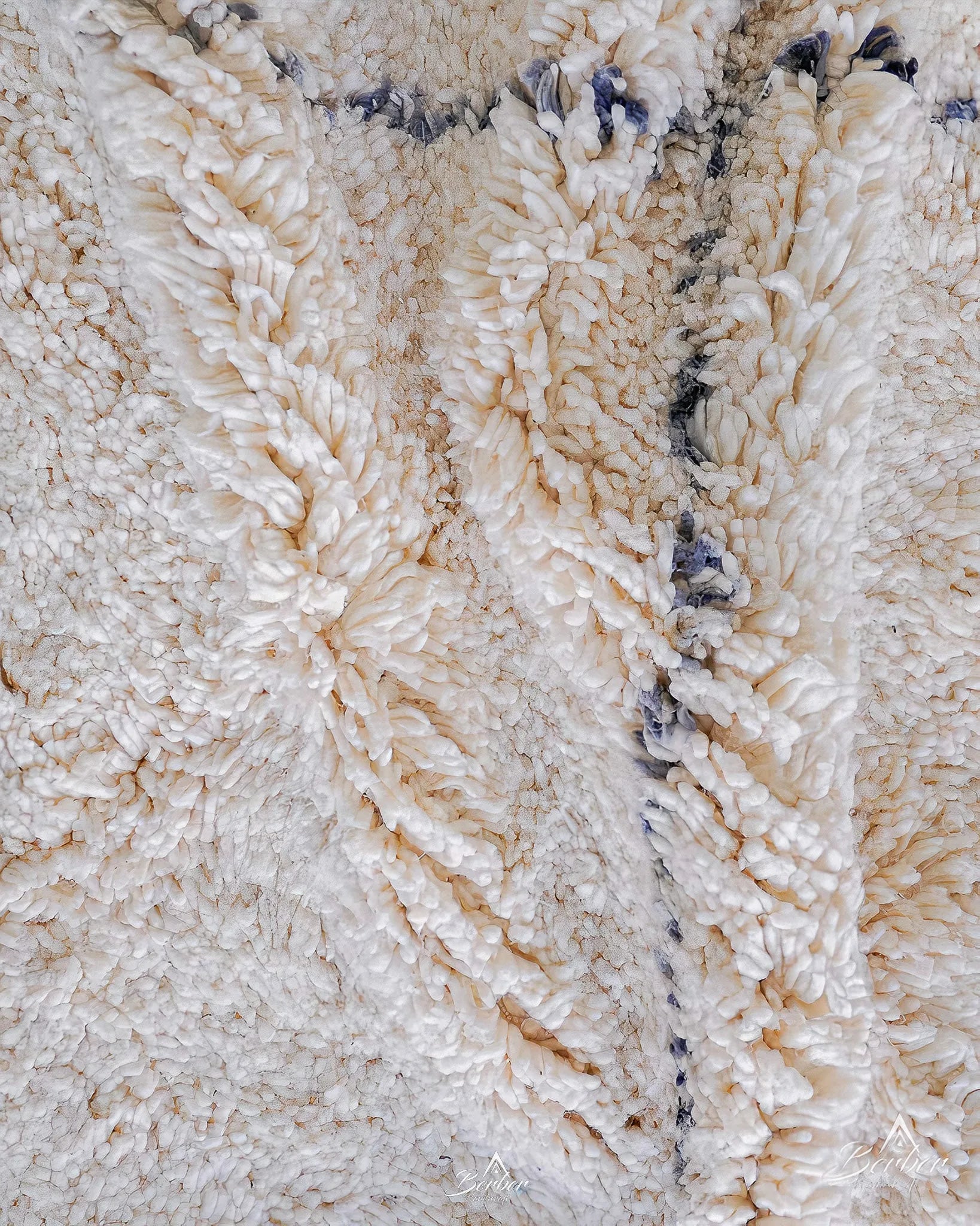 Handmade Treillis Rug-Berber Handicraft