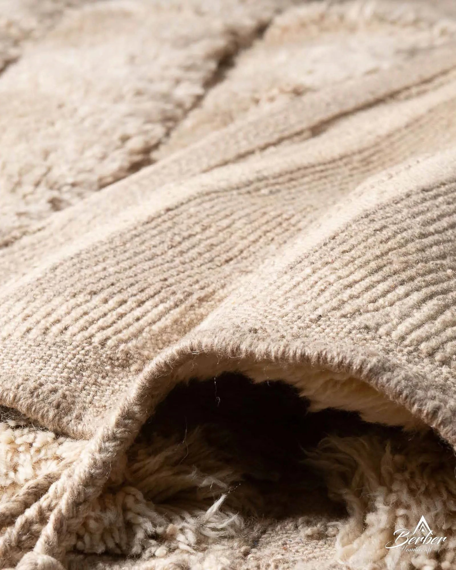 Handmade Wool Rug-Berber Handicraft