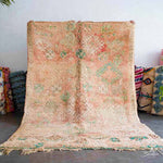 Handwoven Antique Rug - Berber Handicraft