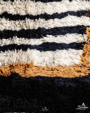 Handwoven Rug 3 X 5 Ft | 90 X 150 Cm / With Tassels / Short (0.4” / 1 cm)