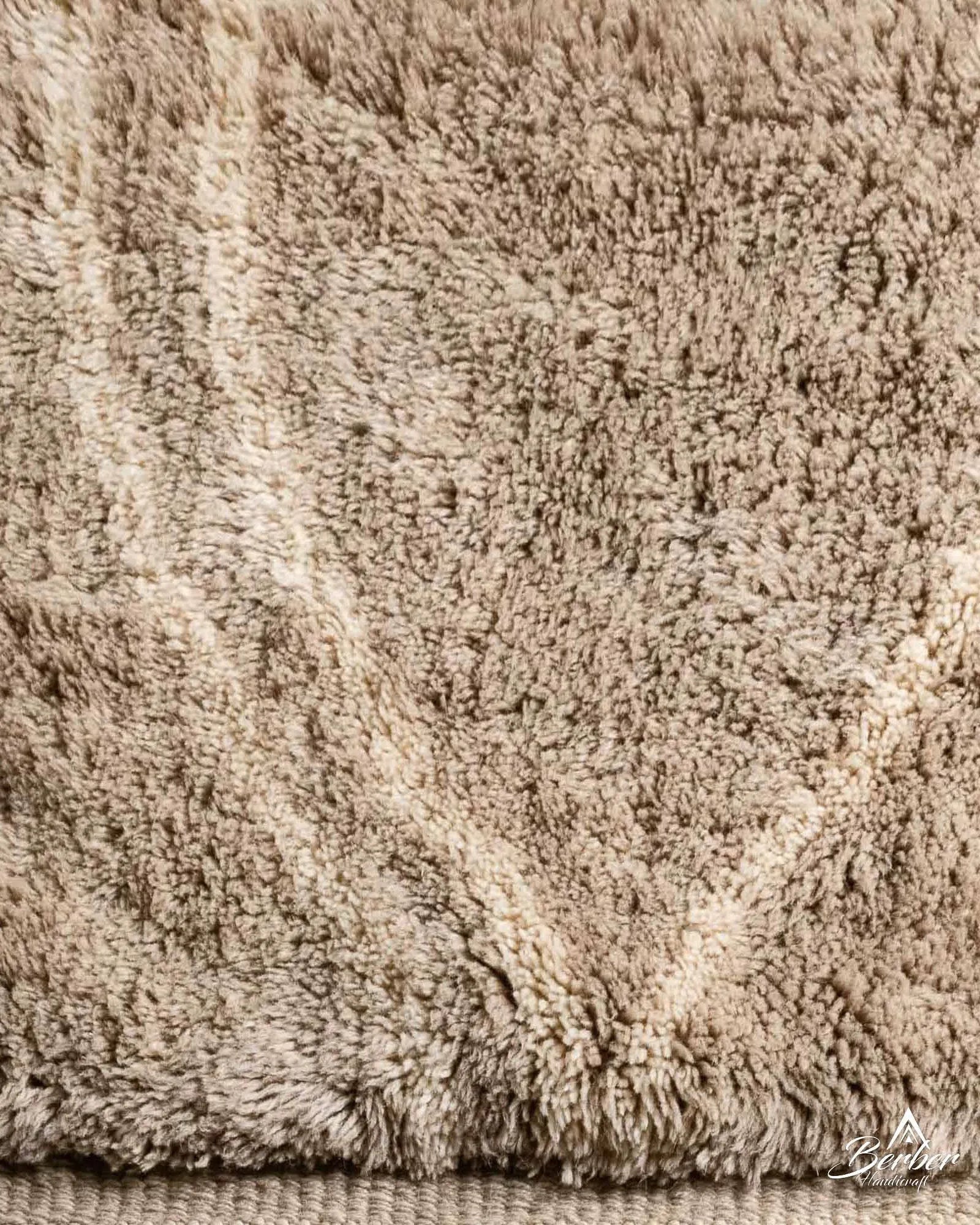 Handwoven Wool Rug-Berber Handicraft