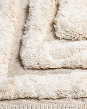 Handwoven nuLOOM Rug 3 X 5 Ft | 90 X 150 Cm / With Tassels / Short (0.4” / 1 cm)