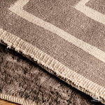 Striped Handwoven Rug - Berber Handicraft