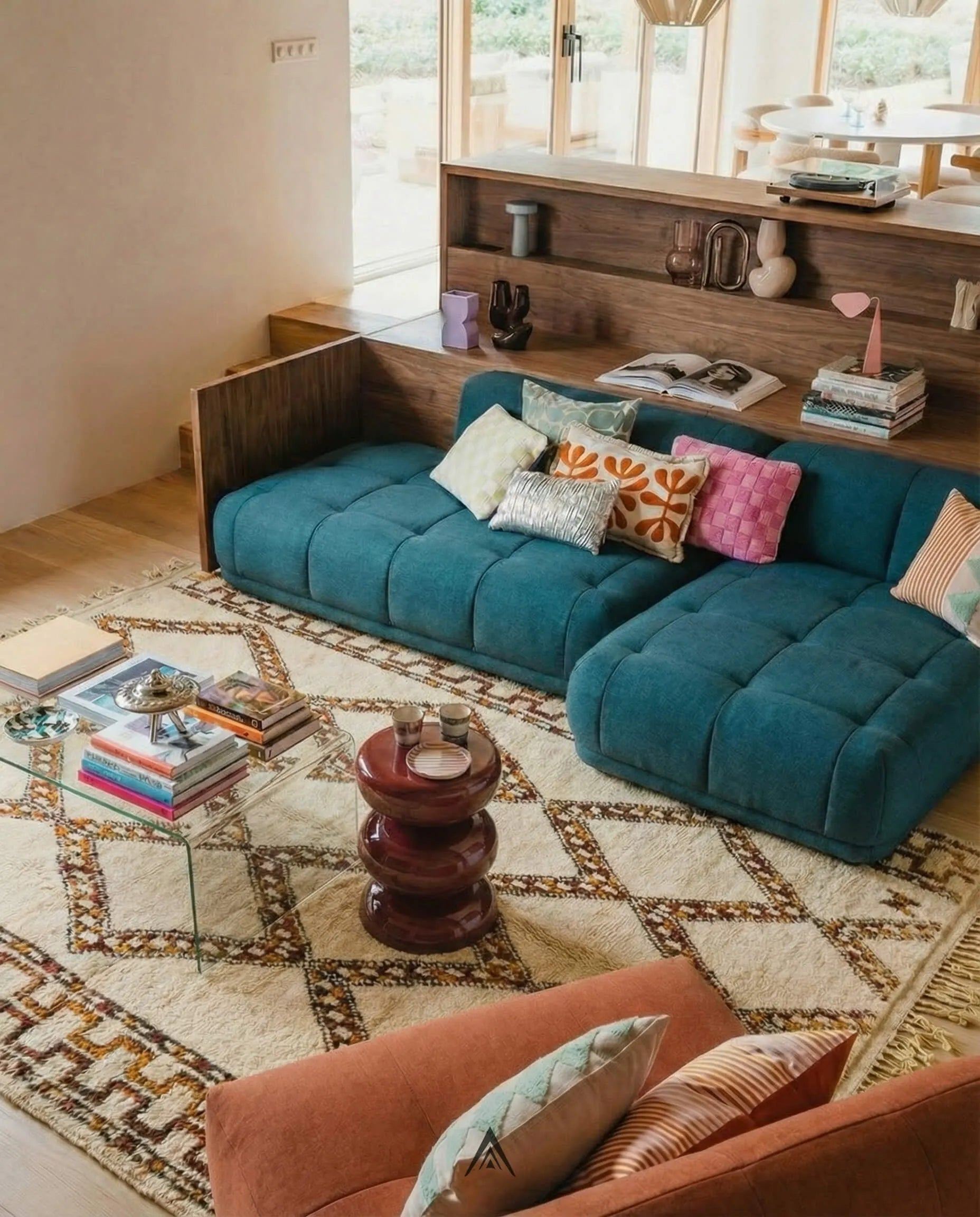 Heritage Artisan Rug 6.2x10 ft — 190x310 cm-Berber Handicraft