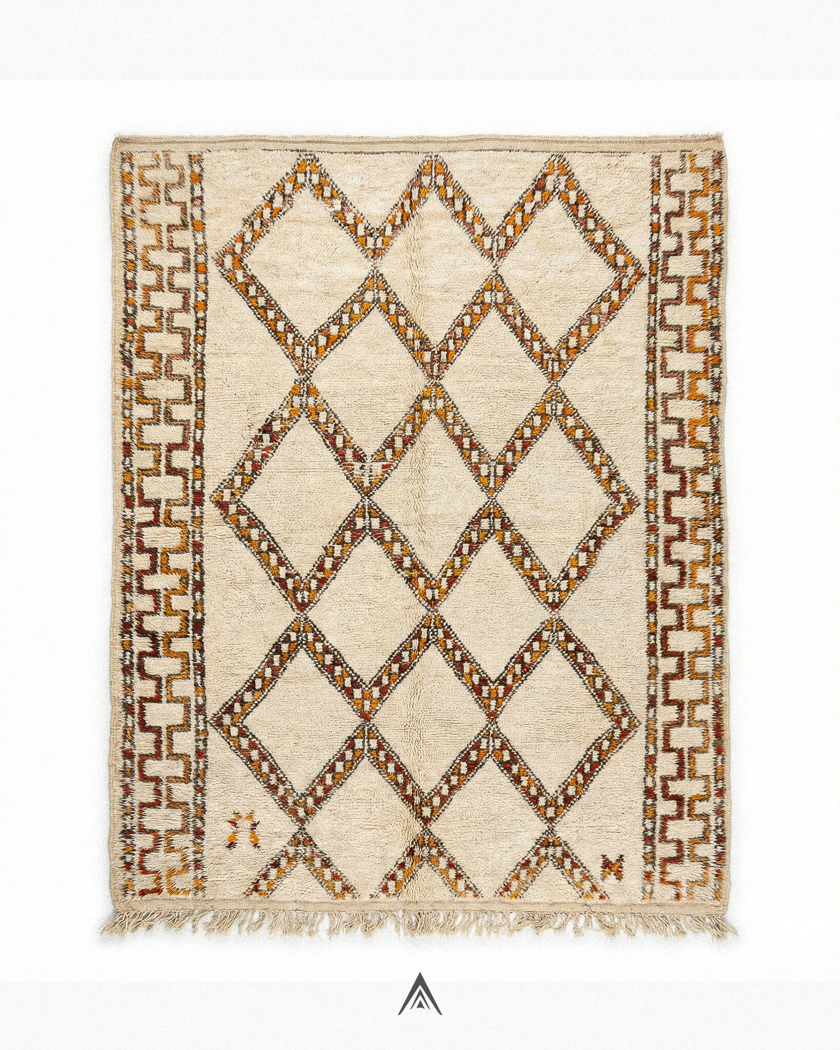 Heritage Artisan Rug 6.2x10 ft — 190x310 cm-Berber Handicraft